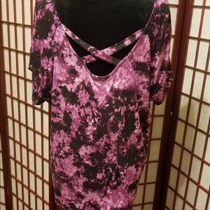 Multi colored print blouse-B141